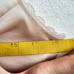 Vintage Lace Trim Tank Top, Coquette Y2K Fairycore 2000s Bridal Medium Photo 7