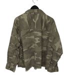 American Eagle American‎ Eagle Oversized Camouflage Cropped Jacket Raw Edge Size Large Photo 2