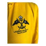 Ralph Lauren Yellow Front Zip Hoodie Sweat Jacket Size M Photo 5