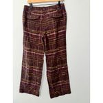 MAX&Co Classics Plaid Pants Women's Brown Gold Career Business Casual Size 10 Photo 4