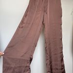 Garage Satin Wide Leg Pants NWOT Photo 1