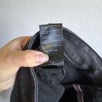 We The Free Black Denim Skinny Cargo Zipper Hem Jeans Womens 28 Stretch Photo 5