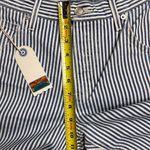 NWT Daily Blue Women's Mantra Wide Barrel Striped Pants Size 24 Wuther Casual Photo 8