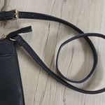 Anne Klein Black Pebbled Leather Crossbody Bag – Chic Everyday Classic y2k Photo 6