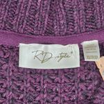 RD Style Montoya Open Long Sleeve Cardigan Dark Purple XS NWOT Photo 2