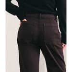 Everlane NWT The Barrel Pant In Black Size 00 Photo 2