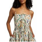 NWT RHODE Katrina Plumeria Golden Cotton Midi Photo 4