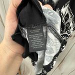 White House | Black Market WHBM Women’s Medium Halter Black White Tunic New Photo 2