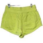 Lululemon NEW  Inner Glow High-Rise 3" Yellow Drawstring Athletic Shorts Size 8 Photo 1