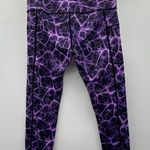 Constantly Varied Gear CVG Medium Passion Purple & Black Capri Crossfit Leggings Size XL Photo 3