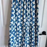 Rachel Zoe Blue and White Maxi Skirt Photo 2