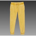 NWT Goodthreads Women's Fleece Jogger Sweatpants in Mustard XS Yellow Photo 3