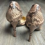 Jessica Simpson Prizma D'Orsay Pumps in Snakeskin Pattern Size 9 Photo 6