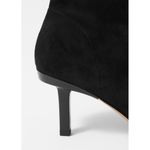 & Other Stories 8 Other Stories Stretch Leather Ankle Boots Black Suede Womens Size 38 US 7 Photo 3