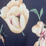 Fashion to figure NWT Plus 2X Floral Maxi Dress Long Sleeve V-Neck Career Church Photo 3