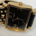 Betsey Johnson  women wrist watch two tone 30mm stainless steel size 6” running Photo 8