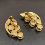 Vintage AVON Faux Pearl Beaded Gold Photo 4