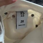 R13  Kate Mid-Rise Skinny Jeans in Rinsed White Gray Splatter Size 26 NWOT Photo 6