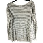 Old Navy Womens Striped Relaxed Scoop Neck Sweater Black White Size L Photo 3