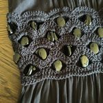 Topshop  beaded waist maxi dress in black, Size 10, $129 Photo 5