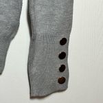 Catherine Malandrino  Heather Gray V-neck Sweater Photo 4