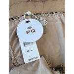 PQ Eve Tie Teeny Bikini Bottoms in Leopard Large New Womens Swimsuit Brown Photo 6