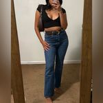 Levi's 26 SHORT Levi premium Ribcage boot cut jeans Photo 3