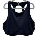 Athleta Maldives High Neck Bra Cup Bikini Top Underwire 34 D/DD Navy Photo 0