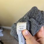 Madewell Women's Cropped Heathered Gray Hoodie Sweatshirt Size Medium Athleisure Photo 4