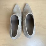 Vince Hamilton Italian Suede Ankle Boots Women’s Size 10 | Neutral Taupe Booties Photo 6