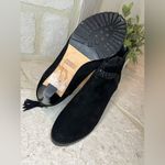Johnston & Murphy  Women Black Suede Ankle Boots - New Size 8 Photo 8