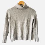 Everlane Boxy Cashmere Turtleneck High Neck Gray Sweater Size Medium Photo 1