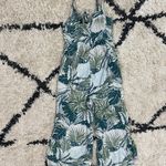 Aerie Tropical Print Wide Leg Jumpsuit Photo 8
