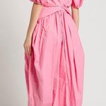 Cecilie Bunsen Cecilie Bahnsen Juniper Cotton Poplin Midi Dress Size US 8  Photo 2