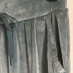 Victoria's Secret Blue Soft Ribbed Velvet Velour Loungewear Jogger Pants Photo 2