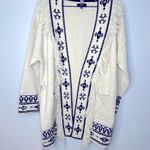 VICI  Winter Ember Abstract Waist Tie Cardigan Size M/L Photo 5