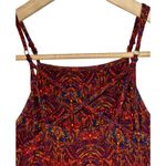 Abercrombie & Fitch  Blue Orange Red Yellow Floral Paisley Mini Dress Womens Sz M Photo 6