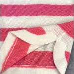 Loft Striped Textured Sweater Pink Ivory White Size Small NWT Photo 6