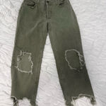 We The Free  Olive Straight Leg Jeans Photo 0
