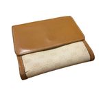 Gucci VTG 1970s GG Interlocking Gold PVC Leather Wallet Made in Italy Photo 1