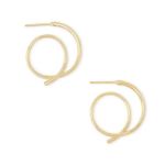 Kendra Scott Myles Small Hoop Earrings Photo 0