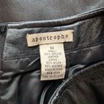 Apostrophe  Leather Pencil Skirt Womens Size 10 Black Photo 2