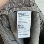 James Perse  Utility Pull On Green Khaki Stripe Cropped pants size 3 large Photo 5