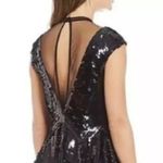 Free People  Black Dance Til Dawn Mini Dress Photo 4