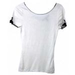 White House | Black Market WHBM | XS | KniT Top Short Sleeve Sweater Bow Detail Back V Womens Blouse Photo 0