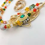 Handmade 🦋Luxury Bag/Phone Chain Charm/Keychain Colorful Filigree Butterfly Crystal Beads Photo 9