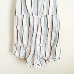 Ocean Drive Striped Lightweight Beach Overall Romper sz Medium Photo 5
