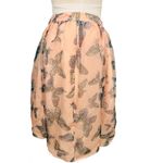 CeCe Butterfly Kiss Side Zip A Line Full Skirt Size 14 NWT Photo 4