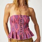 Free People  LIGHTS OUT CORSET TOP Photo 0