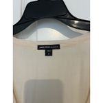 James Perse Los Angeles Women Size 2 US M Empire Dress V Neck Drawstring Tan Photo 7